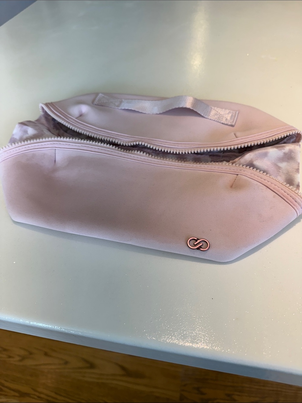 Calla Carrie Underwood Blush Pink Women’s Toiletry Pouch Stay the Path